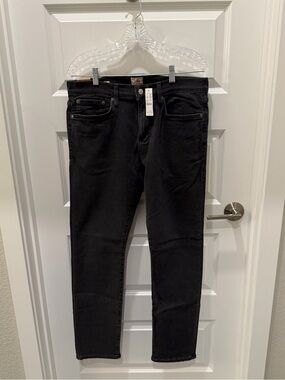 J. Crew 484 Slim-fit Stretch Jean in Dark Charcoal Wash 31x30 NWT